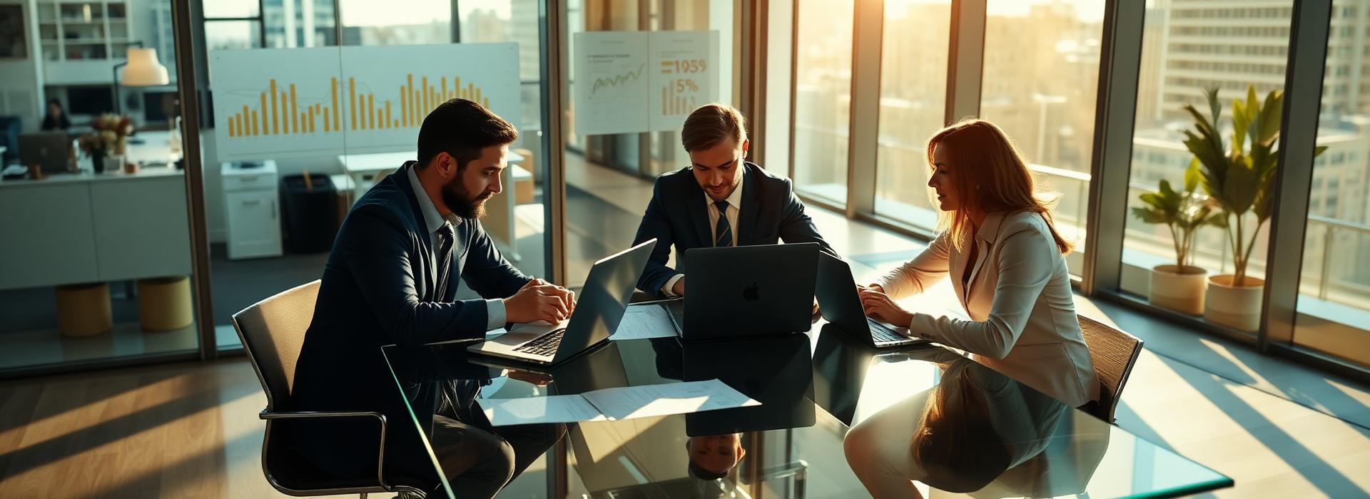 Advisors reviewing SMSF paperwork